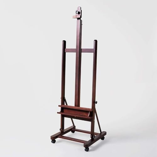 CONGRUI Künstler-Staffelei für den Außenbereich, Walnussholz, tragbar, 190–370 cm höhenverstellbar, für Leinwand bis zu 233 cm CONGRUI Künstler-Staffelei für den Außenbereich, Walnussholz, tragbar, 190–370 cm höhenverstellbar, für Leinwand bis zu 233 cm von CONGRUI