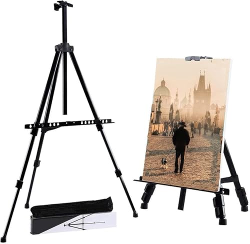 CONGRUI Künstlerkunst-Staffelei, zusammenklappbar, für Erwachsene und Kinder, Malerpyramide, verstellbares Licht und tragbares Studio-Leinwand-Malstativ CONGRUI Künstlerkunst-Staffelei, zusammenklappbar, für Erwachsene und Kinder, Malerpyramide, verstellbares Licht und tragbares Studio-Leinwand-Malstativ von CONGRUI