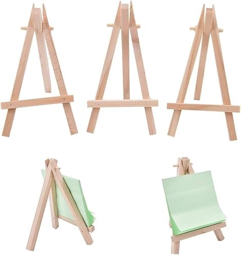 CONGRUI Mini-Künstler-Staffelei aus Holz, Hochzeit, Tischkartenhalter, Display für Party-Dekoration CONGRUI Mini-Künstler-Staffelei aus Holz, Hochzeit, Tischkartenhalter, Display für Party-Dekoration von CONGRUI