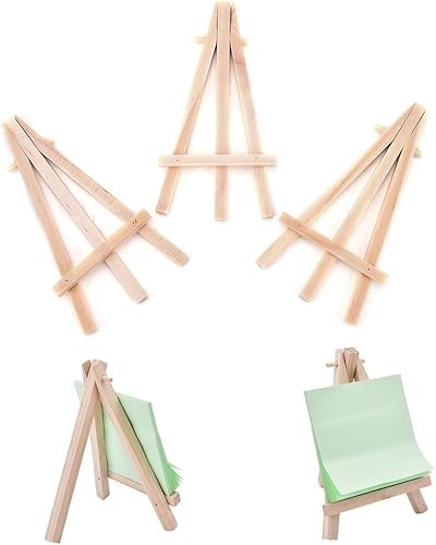 CONGRUI Mini-Staffelei aus Holz, Visitenkartenhalter, Hochzeit, Tischschild, Ständer, Party-Tischdekoration CONGRUI Mini-Staffelei aus Holz, Visitenkartenhalter, Hochzeit, Tischschild, Ständer, Party-Tischdekoration von CONGRUI
