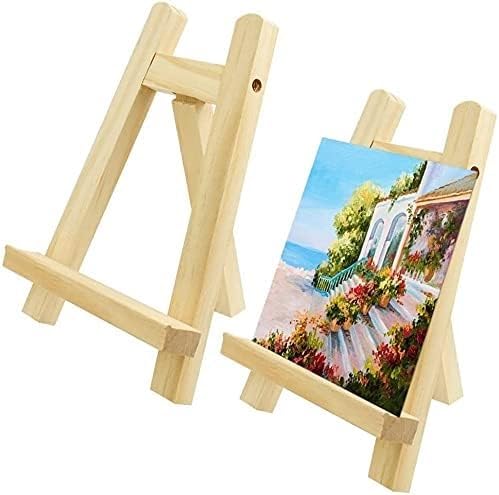 CONGRUI Mini-Staffelei aus Holz, für Künstler, A-Rahmen, Kalender, Präsentationsständer, kleine Kunst, Desktop-Staffelei, Ständer, Rahmen für Künstler, Malen, Zeichnen, Karten, Bastelfotos, 18 x 23 cm CONGRUI Mini-Staffelei aus Holz, für Künstler, A-Rahmen, Kalender, Präsentationsständer, kleine Kunst, Desktop-Staffelei, Ständer, Rahmen für Künstler, Malen, Zeichnen, Karten, Bastelfotos, 18 x 23 cm von CONGRUI