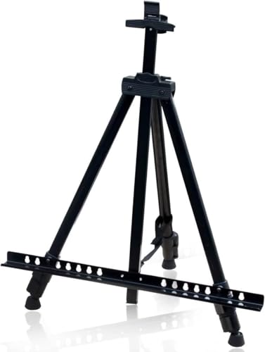 CONGRUI Outdoor-Staffelei aus Aluminium/Eisen, zusammenklappbar, verstellbar, langlebig von CONGRUI