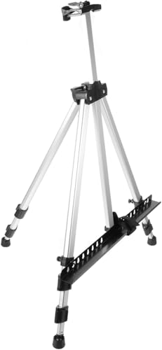 CONGRUI Professioneller Malständer, Aluminium-Staffelei, Whiteboard und trocken abwischbare Tafel von CONGRUI