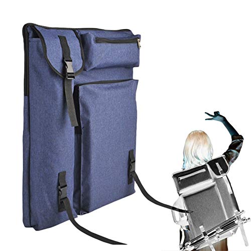 CONGRUI Rucksack, wasserdicht, tragbar, Leinwand, Aufbewahrungstasche, Kunsttasche, verstellbarer, verdickter Schultergurt, Blau CONGRUI Rucksack, wasserdicht, tragbar, Leinwand, Aufbewahrungstasche, Kunsttasche, verstellbarer, verdickter Schultergurt, Blau von CONGRUI