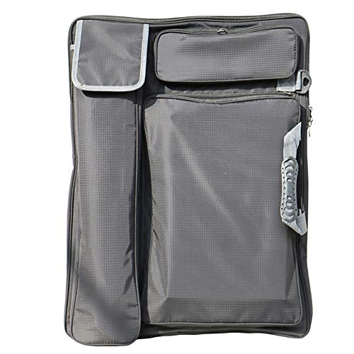 CONGRUI Rucksack Artboard Tasche Kunsthandwerk Skizzenbrett Paket feuchtigkeitsbeständig wasserdicht 50 x 66 cm (Grau) von CONGRUI