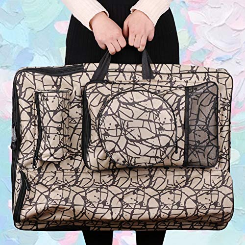 CONGRUI Rucksack Palette Farben Pinsel Bleistifte Tasche Been Bag Zeichenbrett Büro & Schulbedarf (Braun) von CONGRUI