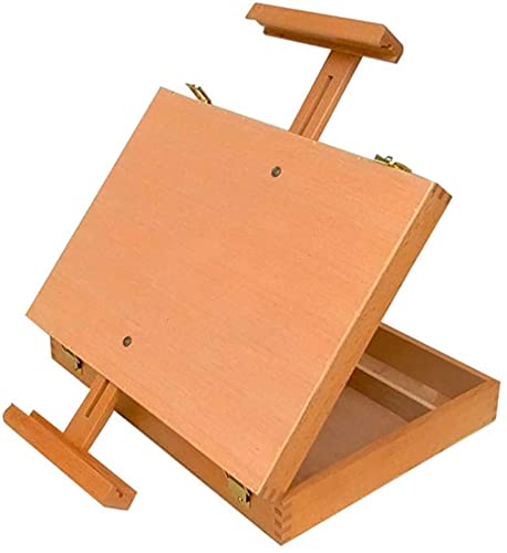 CONGRUI Schreibtisch-Staffelei, Skizze, Malerei, Staffelei, Ölgemälde, Holzbox, Aufbewahrungsbox für Ölgemälde CONGRUI Schreibtisch-Staffelei, Skizze, Malerei, Staffelei, Ölgemälde, Holzbox, Aufbewahrungsbox für Ölgemälde von CONGRUI
