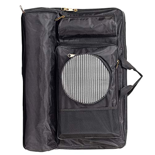 CONGRUI Schwarze Tasche für Zeichenbrett, Staffelei, Aufbewahrungstasche, Zeichenbrett, Tasche, Kunstbedarf, 49 x 66 cm CONGRUI Schwarze Tasche für Zeichenbrett, Staffelei, Aufbewahrungstasche, Zeichenbrett, Tasche, Kunstbedarf, 49 x 66 cm von CONGRUI