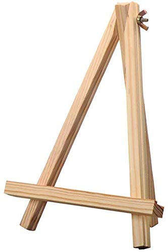 CONGRUI Staffelei, elegante Präsentationsstaffelei, vielseitig, für Anfänger, Künstler, Holz, Größe (L) von CONGRUI