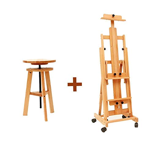 CONGRUI Staffelei, höhenverstellbar, Malständer, Hocker, Metall, Einzelnusskopf, Staffelei, verschiedene Bodenbeine, Zeichenhalter, Rollen-Design CONGRUI Staffelei, höhenverstellbar, Malständer, Hocker, Metall, Einzelnusskopf, Staffelei, verschiedene Bodenbeine, Zeichenhalter, Rollen-Design von CONGRUI