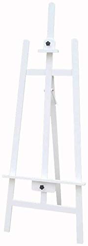 CONGRUI Staffelei, professionelle Präsentationsstaffelei, Platz beim Malen, elegante, vielseitige Tischpläne, ideal für verschiedene Dinge, Holz, Weiß CONGRUI Staffelei, professionelle Präsentationsstaffelei, Platz beim Malen, elegante, vielseitige Tischpläne, ideal für verschiedene Dinge, Holz, Weiß von CONGRUI