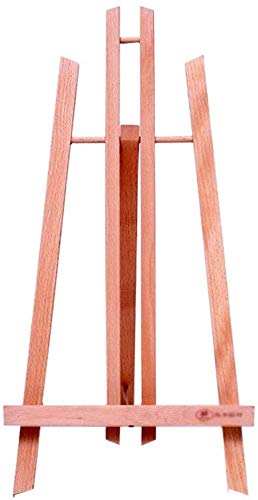 CONGRUI Staffelei, professionelle Präsentationsstaffelei, dreieckiges Holzregal, zum Platzieren beim Malen von Tischplänen, ideal für verschiedene Dinge, Postertafel usw., Massivholz (18 x 30 cm) von CONGRUI
