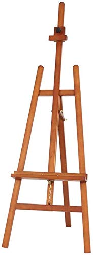 CONGRUI Staffelei, professionelle Präsentationsstaffelei, vielseitiger Tisch beim Malen von Plänen, ideale Plakatwand usw., Tischplatte, verschiedene Dinge, Eukalyptus, Kiefer (Walnussfarbe) von CONGRUI