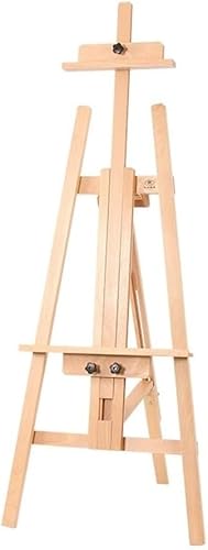 CONGRUI Staffelei aus Buchenholz, zusammenklappbar, stabile Staffelei, Skizzieren, Ölgemälde, für Leinwand und Rahmen bis zu 165 cm CONGRUI Staffelei aus Buchenholz, zusammenklappbar, stabile Staffelei, Skizzieren, Ölgemälde, für Leinwand und Rahmen bis zu 165 cm von CONGRUI