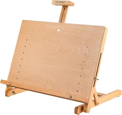 CONGRUI Staffelei aus massivem Buchenholz, verstellbar, für Künstler und Maler, hält Leinwand CONGRUI Staffelei aus massivem Buchenholz, verstellbar, für Künstler und Maler, hält Leinwand von CONGRUI