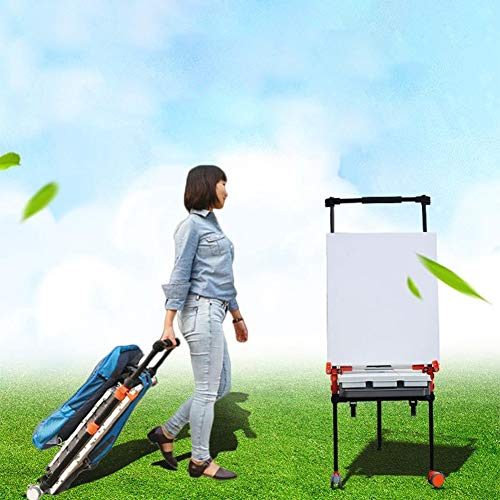 CONGRUI Staffelei für Kunstberuf, Skizzieren, Deluxe, stehende Staffelei, drehbarer Farbkasten CONGRUI Staffelei für Kunstberuf, Skizzieren, Deluxe, stehende Staffelei, drehbarer Farbkasten von CONGRUI