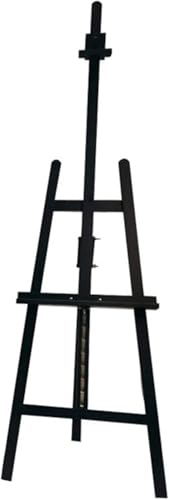 CONGRUI Staffelei zum Malen, 150–180 cm, verstellbare Staffelei, Ständer, bodenstehend, Ausstellungsstaffelei für Bilderrahmen, Hochzeitsschild und Poster (A) von CONGRUI