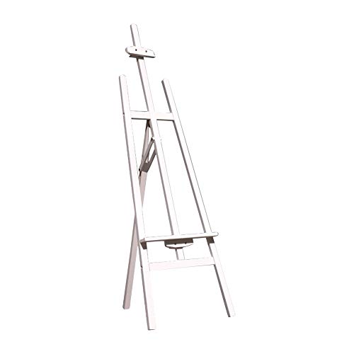 CONGRUI Staffeleien zum Malen von Postern, Staffeleien für Bilder, Höhe 145 cm, Staffelei für Bilderrahmen (Weiß, Staffelei) von CONGRUI
