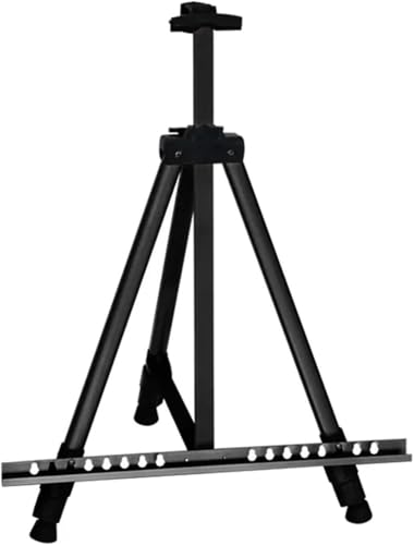 CONGRUI Stativ, Staffelei, 160 cm, Legierung, Ständer, Boden, Tisch, Zeichnung, Präsentation, Schwarz CONGRUI Stativ, Staffelei, 160 cm, Legierung, Ständer, Boden, Tisch, Zeichnung, Präsentation, Schwarz von CONGRUI