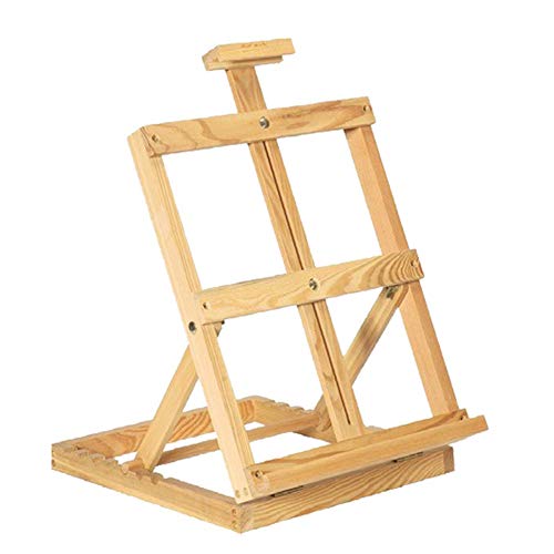 CONGRUI Tischstaffelei für Künstler, Skizzieren, Malen, Display, Staffelei, Ständer, Malerei, Höhe 47 cm von CONGRUI