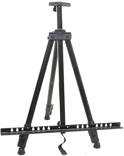CONGRUI Tragbare Metall-Staffelei, verstellbar, für Reisen, verdickte dreieckige Aluminiumlegierung, Staffelei, Skizze, Malerei, Künstler, Kunstbedarf CONGRUI Tragbare Metall-Staffelei, verstellbar, für Reisen, verdickte dreieckige Aluminiumlegierung, Staffelei, Skizze, Malerei, Künstler, Kunstbedarf von CONGRUI