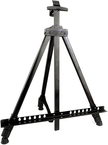 CONGRUI Tragbare Metall-Staffelei, verstellbar, für Reisen, verdicktes Dreieck, Aluminiumlegierung, Staffelei, Skizzieren, Zeichnen für Künstler, Kunstbedarf CONGRUI Tragbare Metall-Staffelei, verstellbar, für Reisen, verdicktes Dreieck, Aluminiumlegierung, Staffelei, Skizzieren, Zeichnen für Künstler, Kunstbedarf von CONGRUI