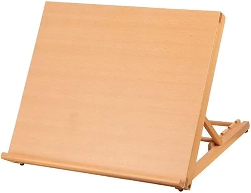 CONGRUI Tragbare Skizzenstaffelei aus Holz, Tischstaffelei für Künstler, Tisch, Zeichenbrett, Ständer, Staffelei für Aquarell, Ölgemälde, Kunstbedarf CONGRUI Tragbare Skizzenstaffelei aus Holz, Tischstaffelei für Künstler, Tisch, Zeichenbrett, Ständer, Staffelei für Aquarell, Ölgemälde, Kunstbedarf von CONGRUI