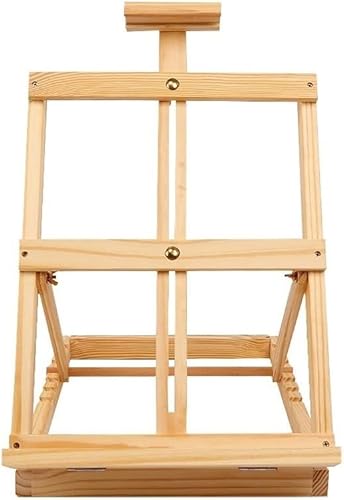 CONGRUI Verstellbare Tisch-Staffelei aus Holz, Skizzenstaffelei, Zubehör, Studio-H-Rahmen für Künstler, Malerei, Staffelei, Zeichnen, Kunstbedarf CONGRUI Verstellbare Tisch-Staffelei aus Holz, Skizzenstaffelei, Zubehör, Studio-H-Rahmen für Künstler, Malerei, Staffelei, Zeichnen, Kunstbedarf von CONGRUI