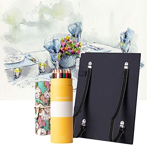 CONGRUI Zeichentafel-Aufbewahrungstasche, Zeichenbrett, für drinnen und draußen, Malerei, Büro- und Schulbedarf (Zeichenbrett-Set, 8 K) von CONGRUI