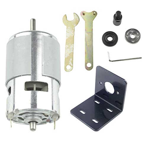 CONQUERALL 775 Motor 12V 8000RPM/ 24V 16000 RPM Hochleistungs-DC-Motor mit großem Drehmoment, Sägeblatt, Pleuelsatz und Halterung CONQUERALL 775 Motor 12V 8000RPM/ 24V 16000 RPM Hochleistungs-DC-Motor mit großem Drehmoment, Sägeblatt, Pleuelsatz und Halterung von CONQUERALL