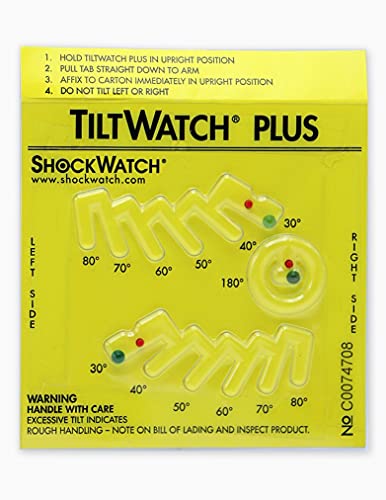 Kippanzeiger Tiltwatch Plus - 10 Stück packen. von CONSERVATIS