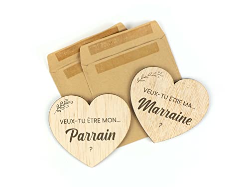 CONTRAXT Cadeau Parrain Marraine Demande original. cadeau naissance annonce grossesse marraine demande original Veux tu être marraine parrain demande (Parrain et marraine) von CONTRAXT