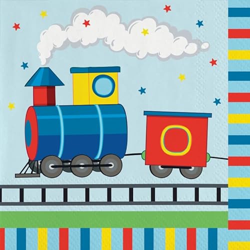 CONVER PARTY, ALL ABOARD Papierservietten, Partyartikel, Party, Feiern und Kindergeburtstag, 20 Stück, 33 cm CONVER PARTY, ALL ABOARD Papierservietten, Partyartikel, Party, Feiern und Kindergeburtstag, 20 Stück, 33 cm von CONVER PARTY
