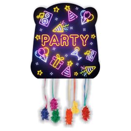 CONVER PARTY Piñata Glow Party - Partyartikel - Kinderpartys, Geburtstage und Feiern - Dekoration 30 cm CONVER PARTY Piñata Glow Party - Partyartikel - Kinderpartys, Geburtstage und Feiern - Dekoration 30 cm von CONVER PARTY