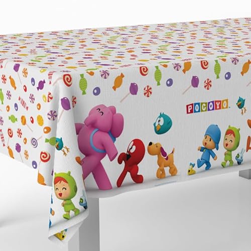 CONVER PARTY - Pocoyo & Nina Kunststoff-Tischdecke - Pocoyo Geburtstag Dekoration - Partyartikel - Kinderfeiern, Feiern und Geburtstage - 1 Stück - 120 x 180 cm CONVER PARTY - Pocoyo & Nina Kunststoff-Tischdecke - Pocoyo Geburtstag Dekoration - Partyartikel - Kinderfeiern, Feiern und Geburtstage - 1 Stück - 120 x 180 cm von CONVER PARTY