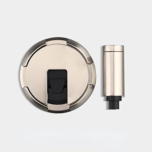 COOKOE Türstopper Automatischer Non-Punch Stop Möbelbeschläge Gold Schwarz Grauer Stopper für Türwinddichte Türstopper COOKOE Türstopper Automatischer Non-Punch Stop Möbelbeschläge Gold Schwarz Grauer Stopper für Türwinddichte Türstopper von COOKOE