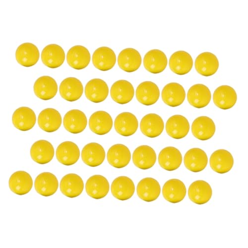 COOLHIYA 100st Lotteriekugel Party-aktivitäts-Requisiten Spielbälle Requisiten Bingo-Kugeln Spielzubehör Pongball Aus Kunststoff Verlosung Von Nahtlos PVC Spiel Requisiten von COOLHIYA