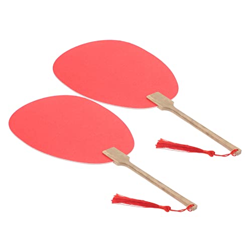 COOLHIYA 2 Stück Vintage Stil Diy Blanko Rundfächer Dickem Papier Bemalbar Malfächer für Kreative Graffiti und Manuelles Basteln für Diy Fans COOLHIYA 2 Stück Vintage Stil Diy Blanko Rundfächer Dickem Papier Bemalbar Malfächer für Kreative Graffiti und Manuelles Basteln für Diy Fans von COOLHIYA