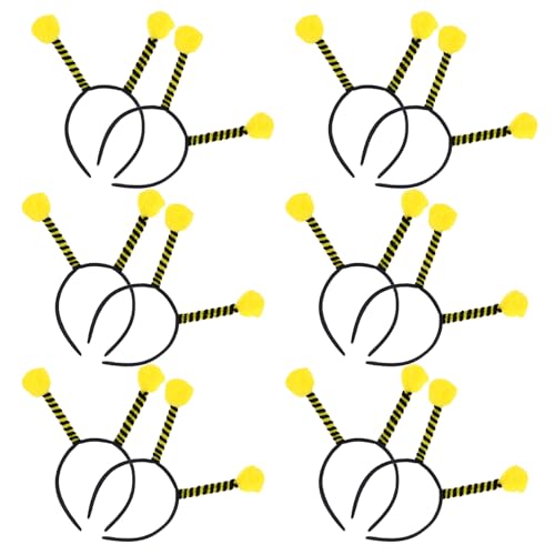 COOLHIYA 20-teiliges Bienen-Stirnband: Entzückendes Bienen-Stirnband für Frauen und Kinder – Insektenantennen-Haarband für Rollenspiele und Feiertagsfeiern COOLHIYA 20-teiliges Bienen-Stirnband: Entzückendes Bienen-Stirnband für Frauen und Kinder – Insektenantennen-Haarband für Rollenspiele und Feiertagsfeiern von COOLHIYA