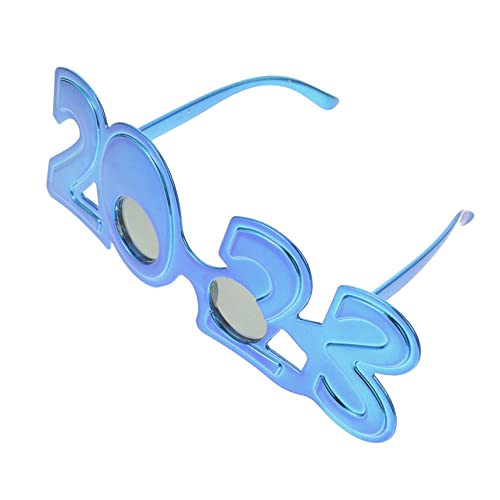 COOLHIYA Sonnenbrillen 2023 Partygeschenk für das neue Jahr lustige Brille Maskenbrille Party-Fotokabinen-Requisite Gläser Cosplay-Brille Partybrillen Dekorationen AC-Objektive von COOLHIYA