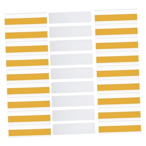 COOLHIYA 30 Sätze Selbstklebende Etikettenhalter Transparente Preisschilder für Regal Büro und Supermarkt PVC mit Weißen Karteneinsätzen für Organisation COOLHIYA 30 Sätze Selbstklebende Etikettenhalter Transparente Preisschilder für Regal Büro und Supermarkt PVC mit Weißen Karteneinsätzen für Organisation von COOLHIYA