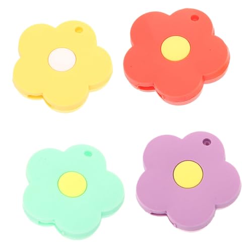 COOLHIYA 4 Stück Kawaii Silikon Schlüsselhüllen Blumenform Schützende Abnehmbare Key Caps für Damen und Mädchen Bunte Schlüsselanhänger Kratzfeste Praktische Schlüsselcover COOLHIYA 4 Stück Kawaii Silikon Schlüsselhüllen Blumenform Schützende Abnehmbare Key Caps für Damen und Mädchen Bunte Schlüsselanhänger Kratzfeste Praktische Schlüsselcover von COOLHIYA