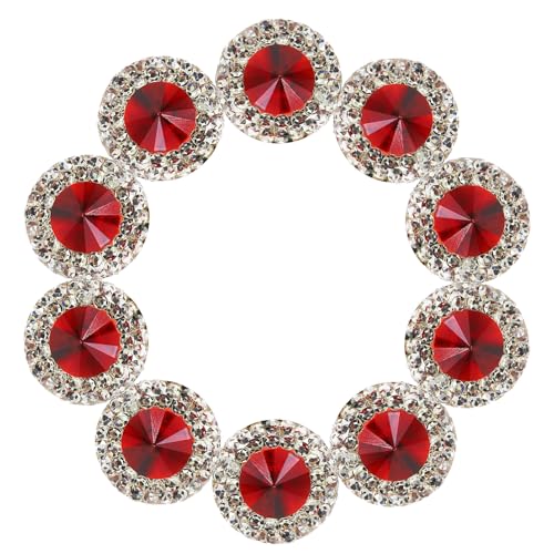 COOLHIYA 40 Stück Diy Funkelndes Bastelset für Schmuck und Dekoration Runde und Flache Strasssteine für Haarschmuck Nail Art und Kleidung COOLHIYA 40 Stück Diy Funkelndes Bastelset für Schmuck und Dekoration Runde und Flache Strasssteine für Haarschmuck Nail Art und Kleidung von COOLHIYA