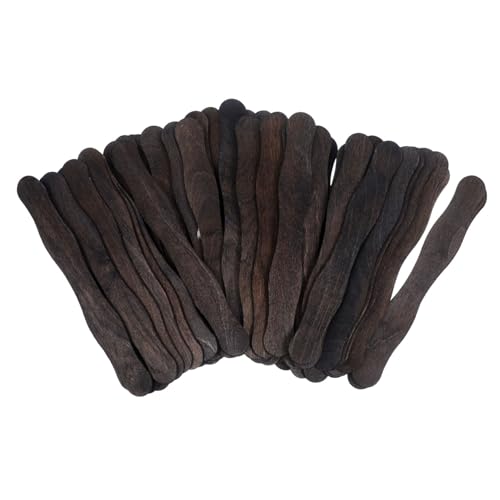 COOLHIYA 50 Stück Diy Holzstäbchen für Eiscreme Lebensmittelechte Bastelmaterialien Wiederverwendbar für Kreative Projekte für Desserts und Bastelideen COOLHIYA 50 Stück Diy Holzstäbchen für Eiscreme Lebensmittelechte Bastelmaterialien Wiederverwendbar für Kreative Projekte für Desserts und Bastelideen von COOLHIYA