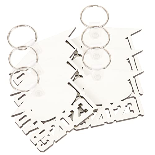 COOLHIYA 6 Stück Diy Schlüsselanhänger für Abschlussfeiern Leere Schlüsselringe zum Bedrucken Kreative Geschenkideen für Persönliche Designs COOLHIYA 6 Stück Diy Schlüsselanhänger für Abschlussfeiern Leere Schlüsselringe zum Bedrucken Kreative Geschenkideen für Persönliche Designs von COOLHIYA