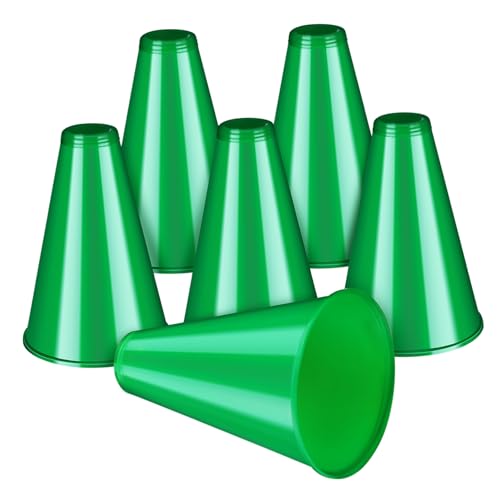 COOLHIYA 6 Stück Teiliges Megafon aus Robustem Kunststoff Lautes Cheer Megaphone für Sport und Geburtstagsfeiern Handliches ohne Batterien Klare Klangverstärkung für Laute Anfeuerung COOLHIYA 6 Stück Teiliges Megafon aus Robustem Kunststoff Lautes Cheer Megaphone für Sport und Geburtstagsfeiern Handliches ohne Batterien Klare Klangverstärkung für Laute Anfeuerung von COOLHIYA