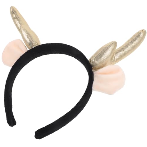 COOLHIYA Cartoon Dragon Horn Stirnband Festlicher Kopfschmuck für Erwachsene Bequemes Langlebiges Material für Karneval Cosplay und Neujahrsfeier Modisches Party Accessoire COOLHIYA Cartoon Dragon Horn Stirnband Festlicher Kopfschmuck für Erwachsene Bequemes Langlebiges Material für Karneval Cosplay und Neujahrsfeier Modisches Party Accessoire von COOLHIYA