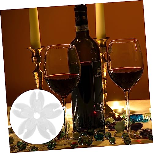 COOLHIYA DIY Silikonform für Weinglashalter Kristall Epoxidharz Gießform für Weinregal Untersetzer Tray Langlebig Flexibles Design Kompatibel mit Verschiedenen Gießmaterialien von COOLHIYA