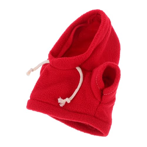 COOLHIYA Niedliche Kleidung für Plüschbären und Puppen Roter Hoodie für Große Stofftiere Perfektes Outfit für DIY Projekte Spielzeugzubehör von COOLHIYA