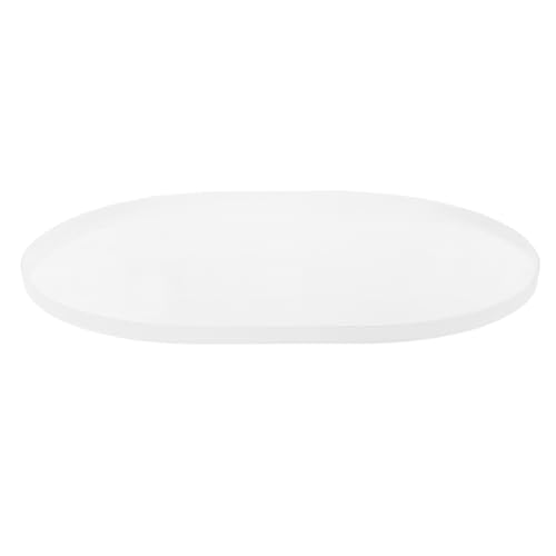 COOLHIYA Ovale Tablettform: Tiefe Silikonform zur Harzherstellung - Epoxidharz-Gießform für kleine Tische, Teetische und künstlerische Möbel von COOLHIYA